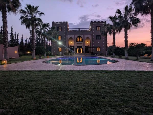 Ourika valley landscape